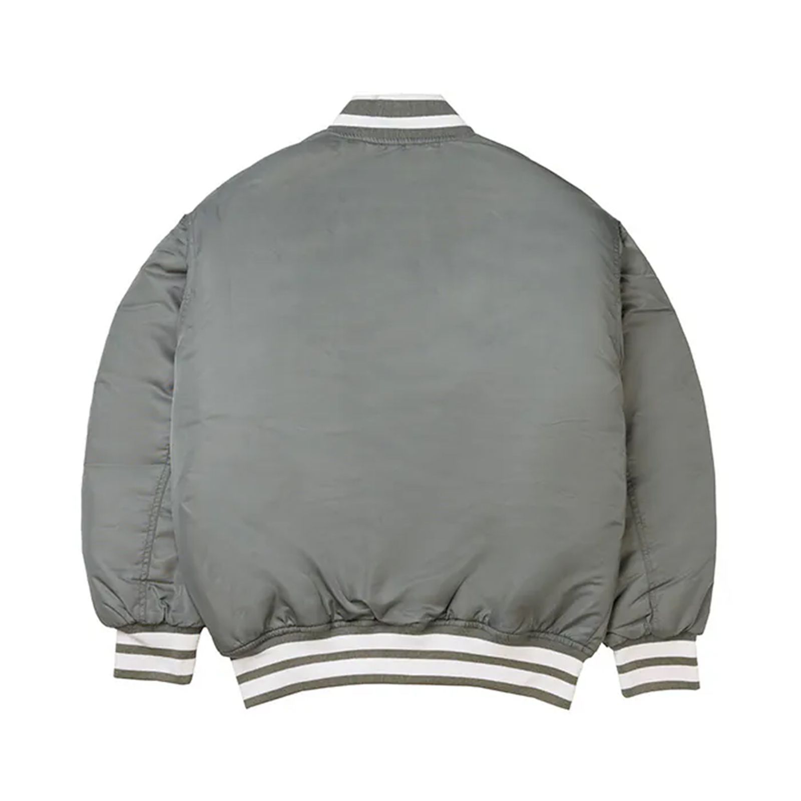 varsity jacket / セージグリーン