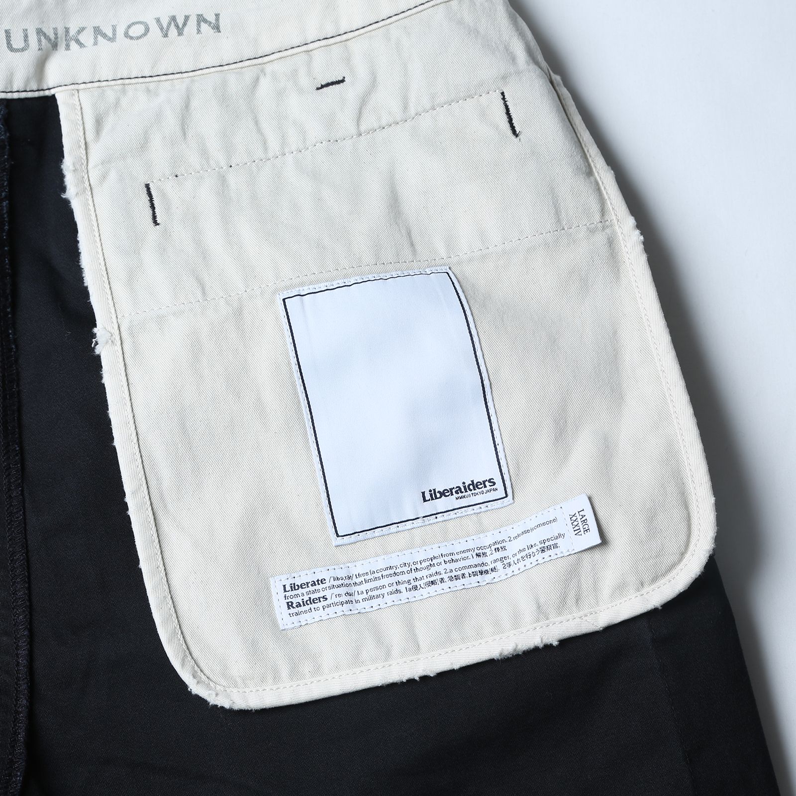 【ラスト1点 34】6 pocket army pants / ネイビー