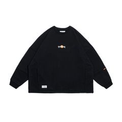 【ラスト1点 XL 】rising sun classic washed sweatshirt / ブラック
