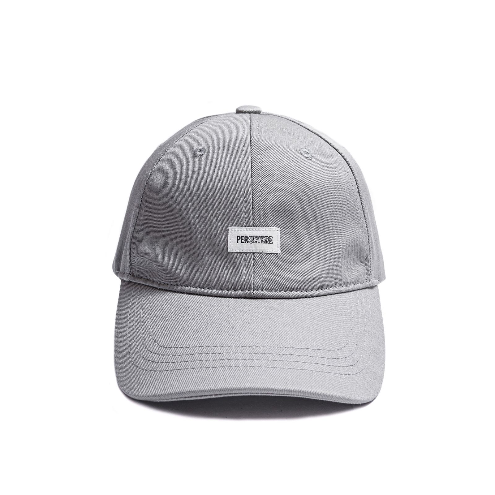 Persevere - 【ラスト1点】6-panel twill cap / セメントグレー