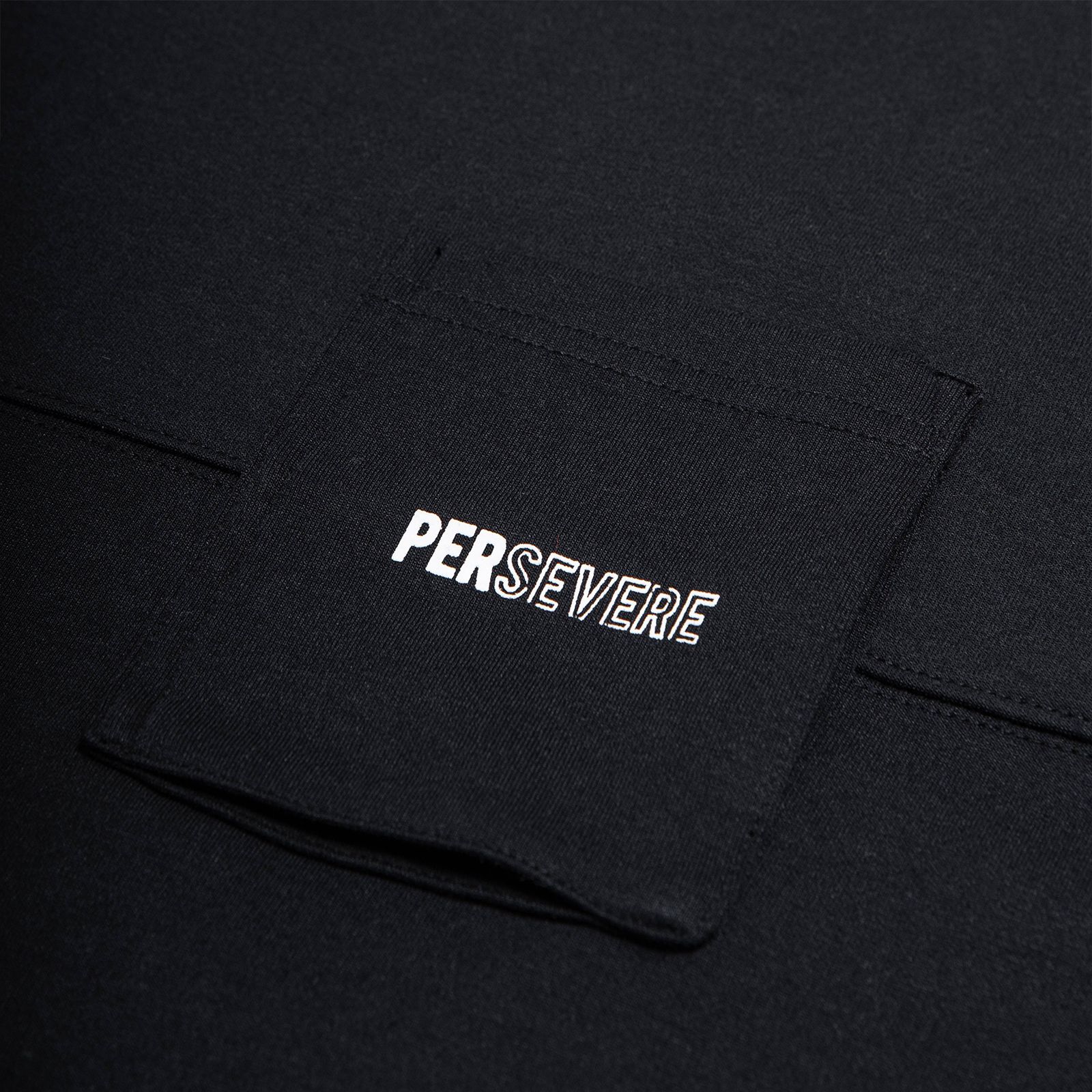 【ラスト1点 XL 】spliced L/S pocket t-shirt / ブラック
