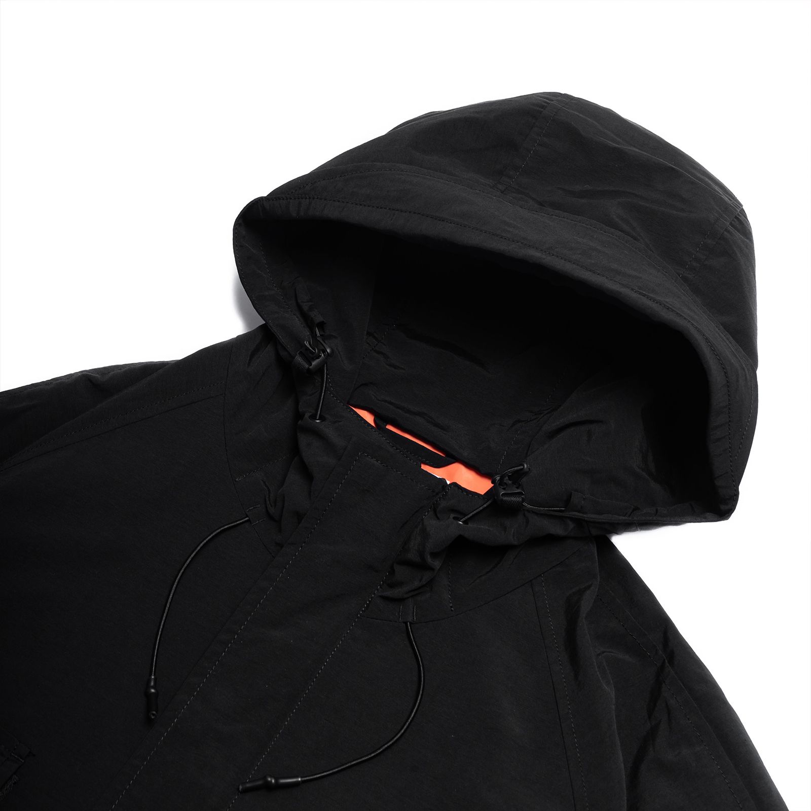 【ラスト1点 XL 】water-repellent multi-pocket utility jacket / ブラック