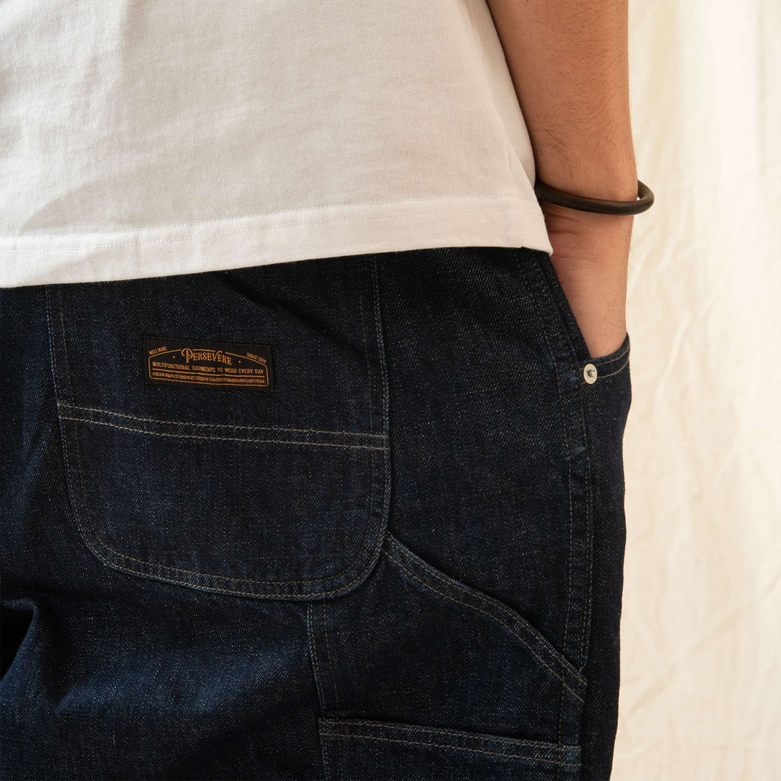 [ラスト1点 XL ] onewash denim shorts / 濃紺
