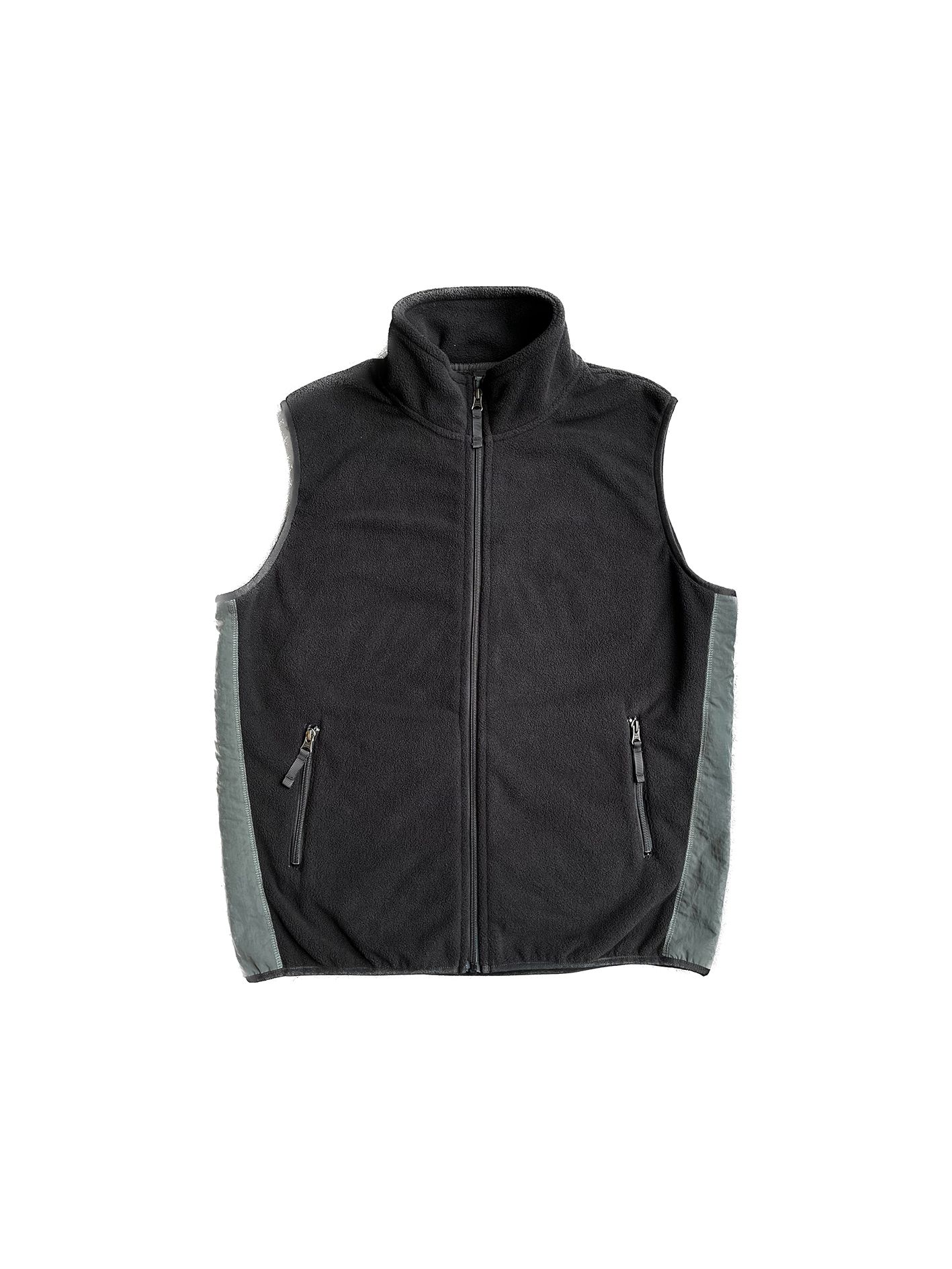 FIRST DOWN - フリースベスト - Micro Fleece Vest - Olive | FROG's TAIL