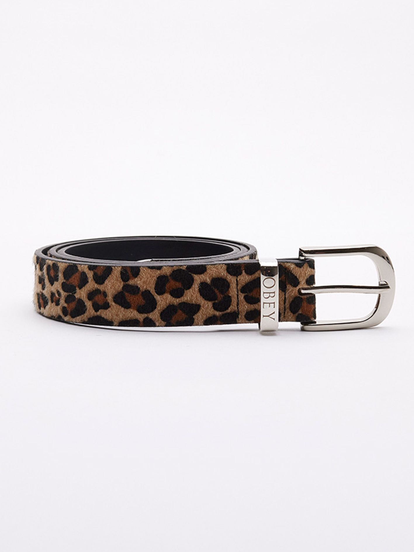 レオパードベルト - LEOPARD DRESS BELT - LEOPARD - S/M