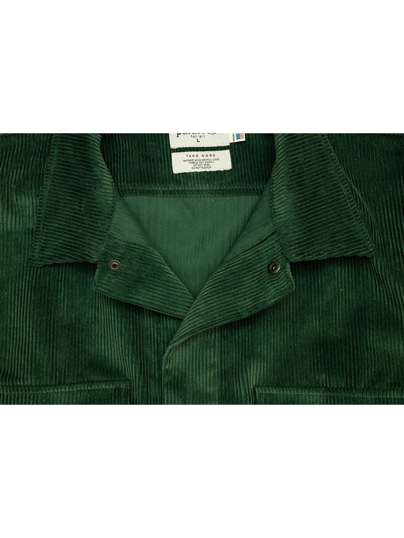 PARATODO - コーデュロイジャケット - London '68 Shirt - Evergreen