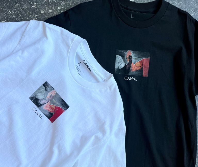 有名映画名シーンをプリントしたCANAL NYのS/S Tee
