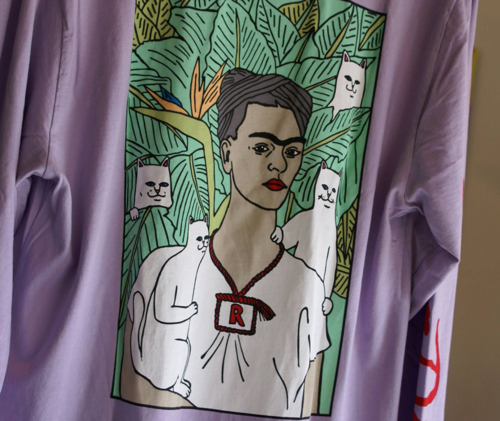 RIPNDIP : Nermal Portrait L/S Shirt | FROG's TAIL