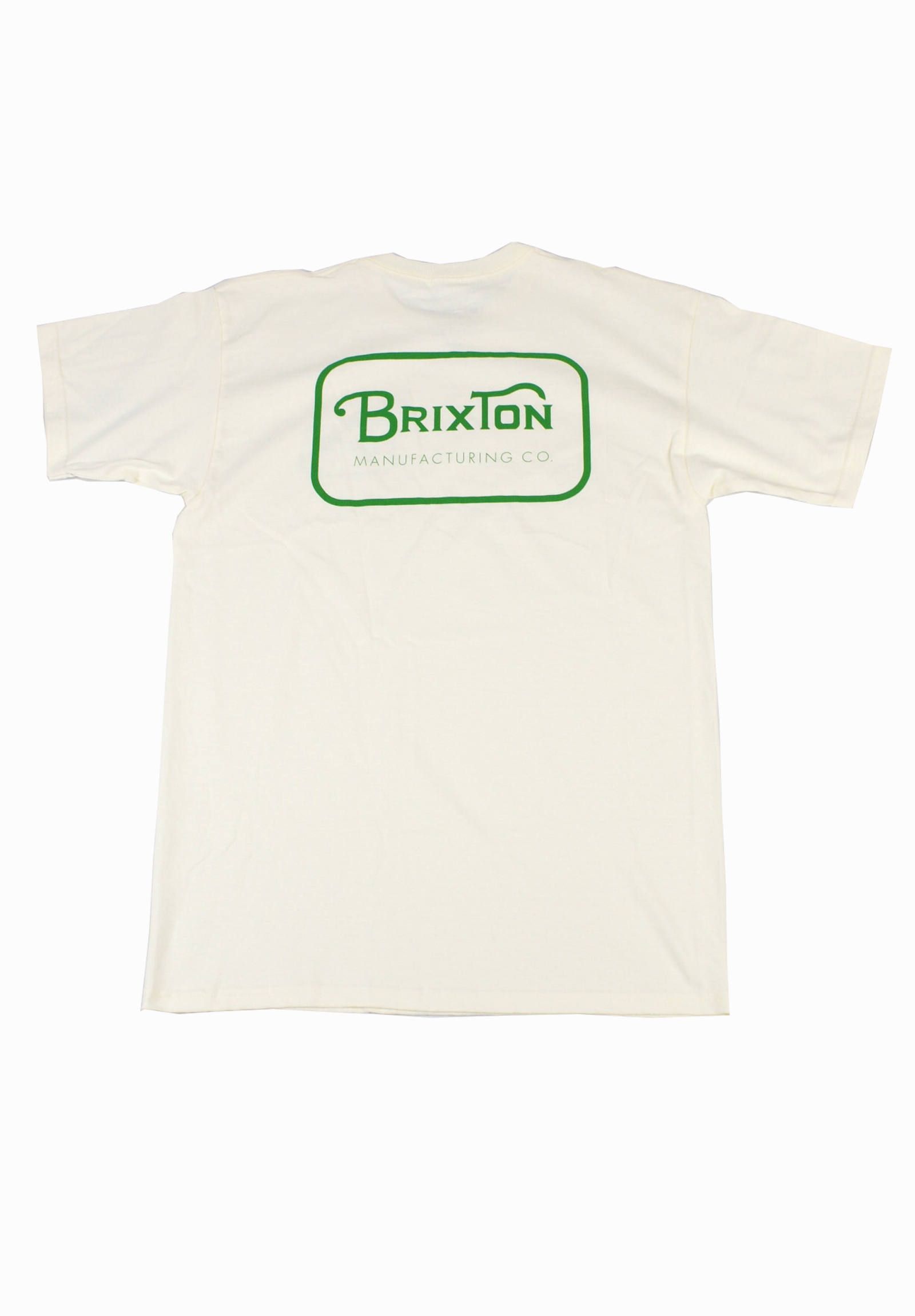 BRIXTON - ロゴTシャツ Grade T-Shirt -Off White/Green- | FROG's TAIL