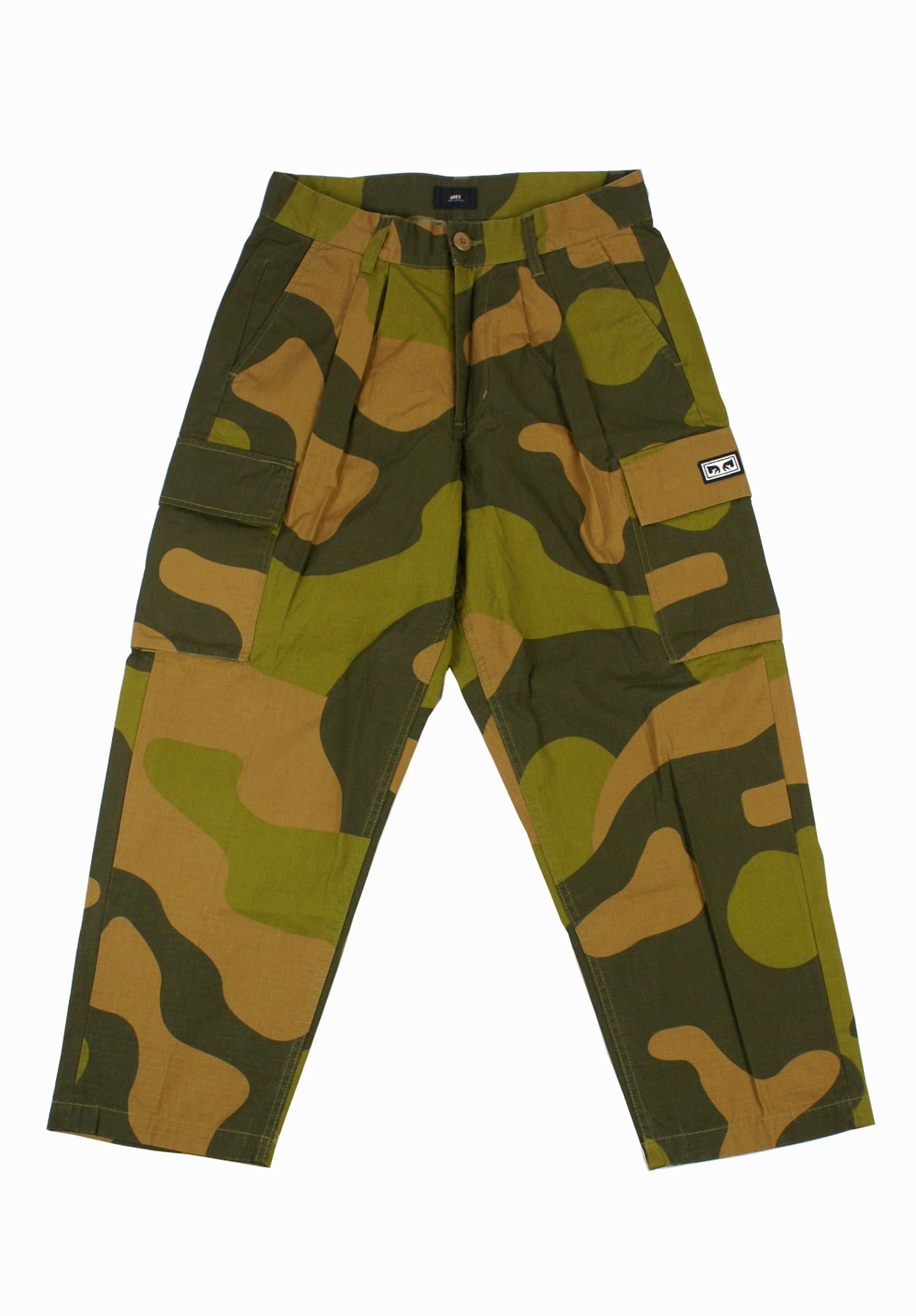 oversized camo cargo pants