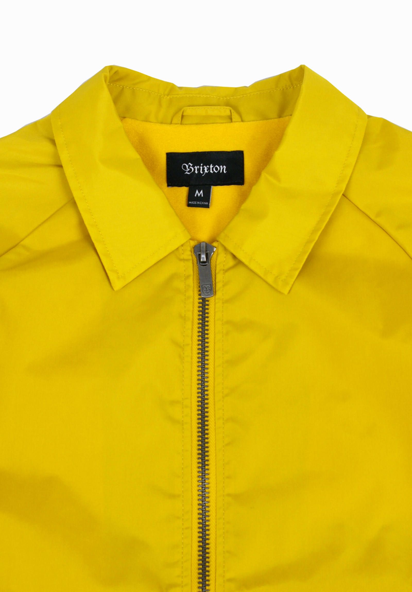 BRIXTON - コーチジャケット Claxton Collar Jacket -Nugget Gold