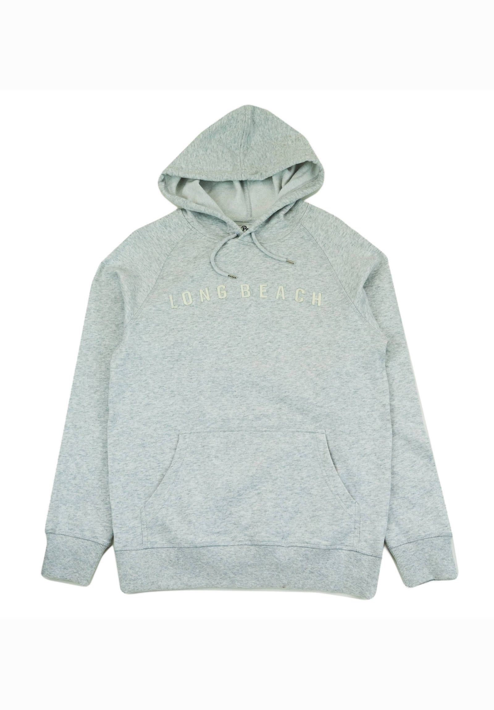 プルオーバーパーカー Long Beach Felt Hood -Heather- - S