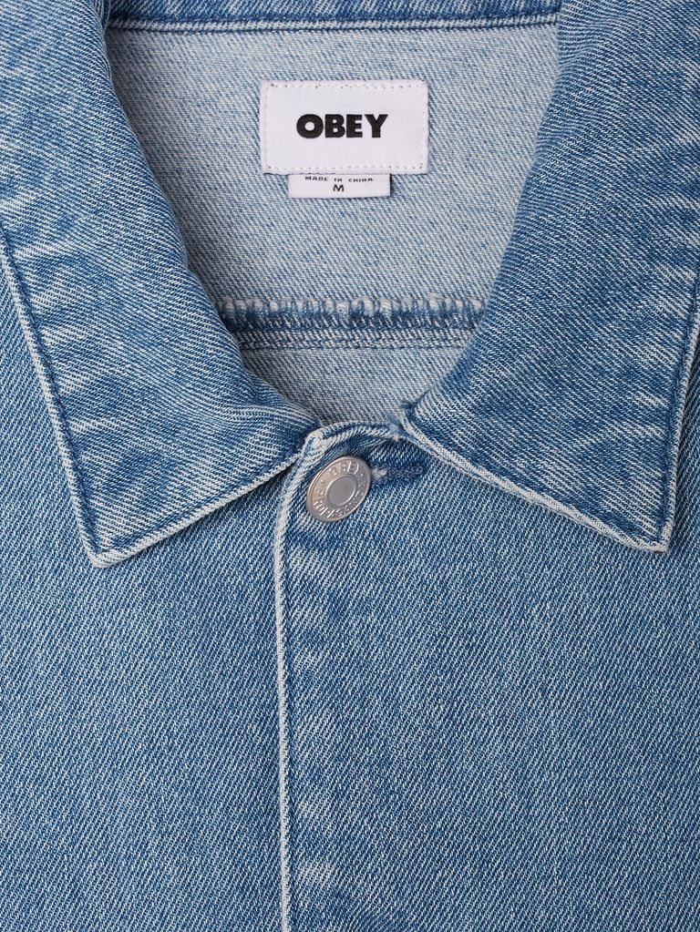 OBEY - デニムジャケット - MORRISON JACKET - LIGHT INDIGO | FROG