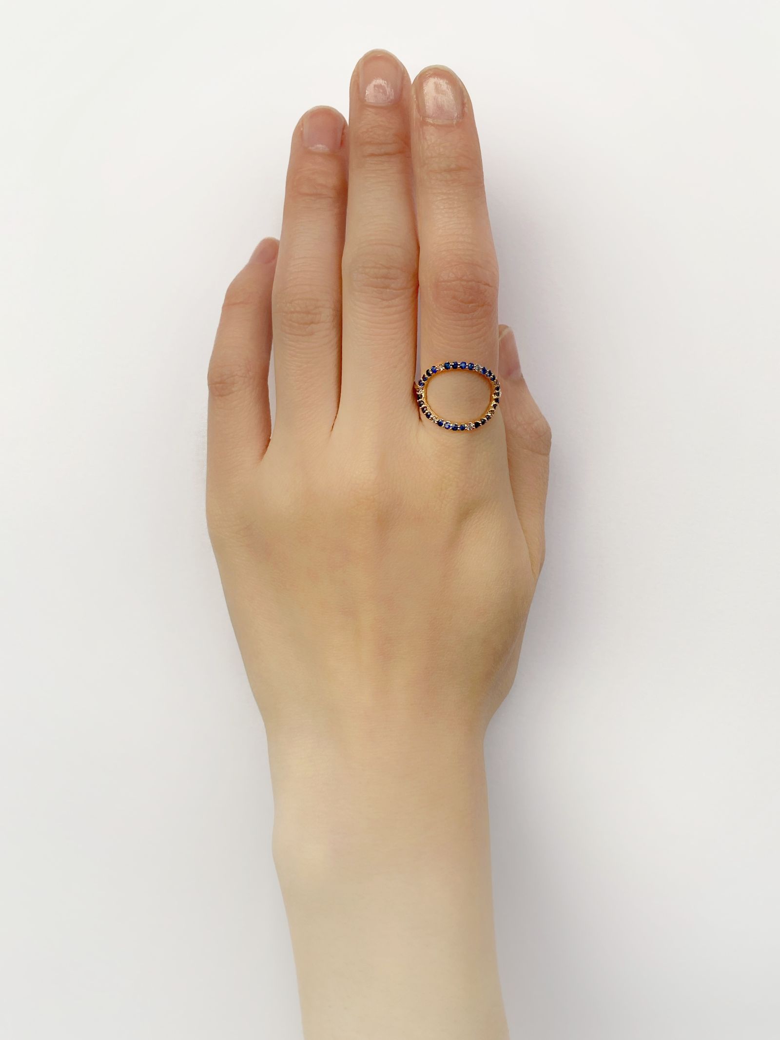 【フェア限定】グリッター ラウンドリング マルチカラー(K10)(13号)＊現品限り