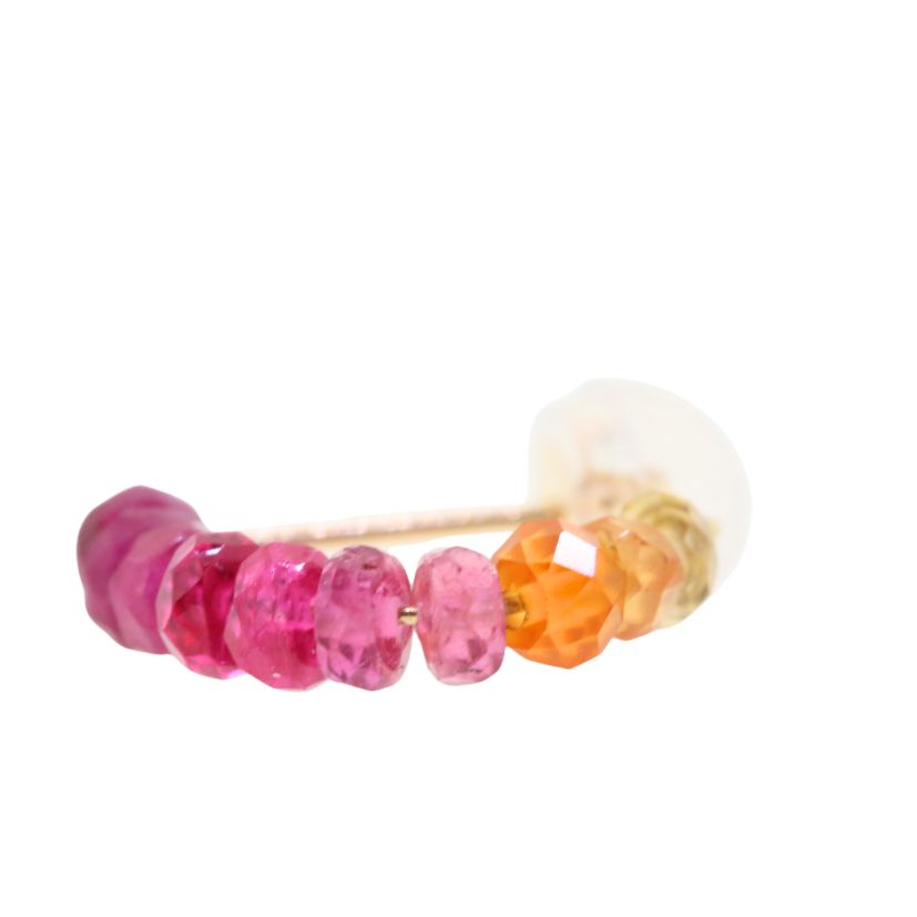 【フェア限定】グリッターマルチカラーピアス( K10)＊現品限り