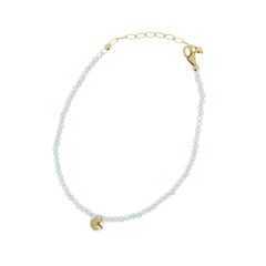 【フェア限定】アミュレット ブレスレット(アクアマリン) (K18)＊現品限り