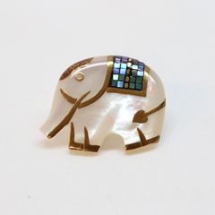 【即日発送可】ZOU Blue shell pin