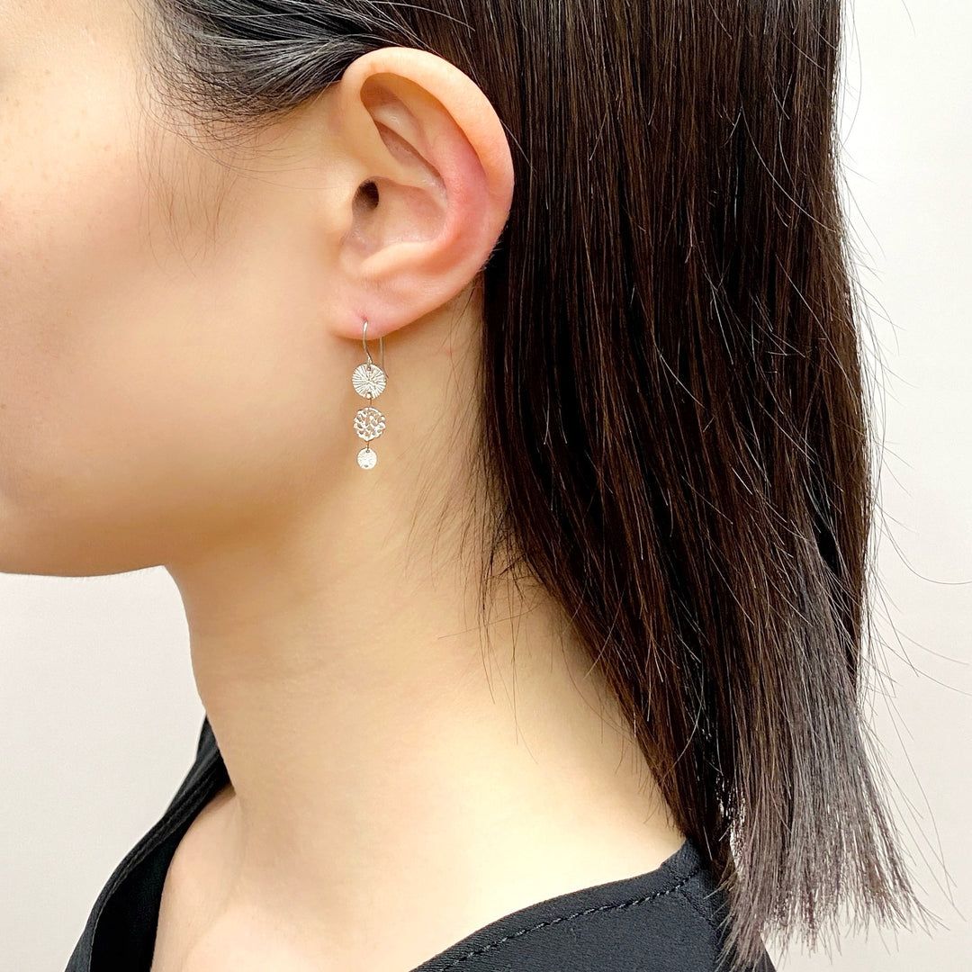 【即日発送可】アリウムピアス(SV/K10)