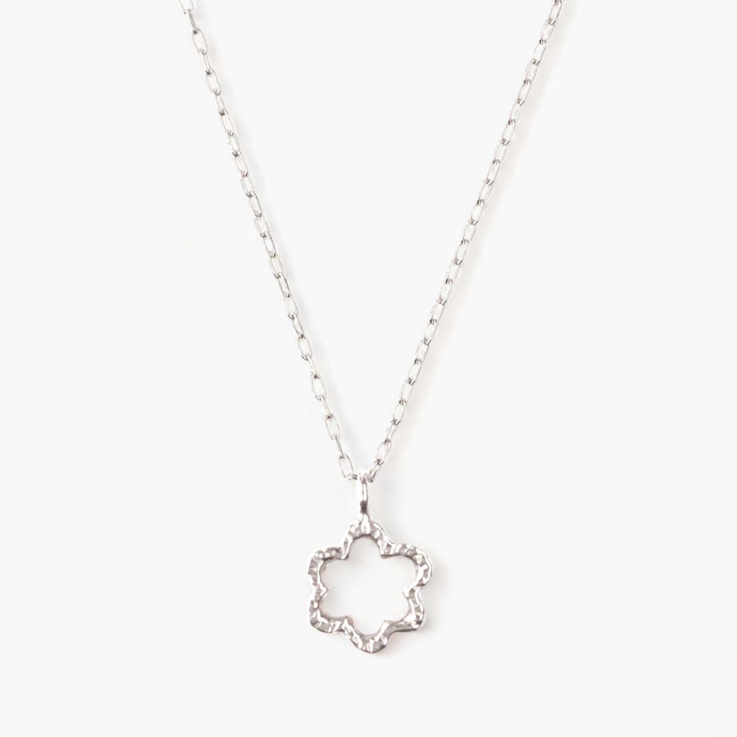 【即日発送可】ミニ ミモザ ネックレス／(シルバー)