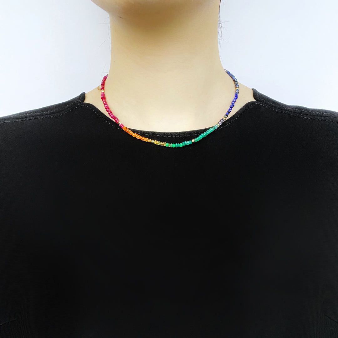 【フェア限定】グリッター ネックレスL (K10)