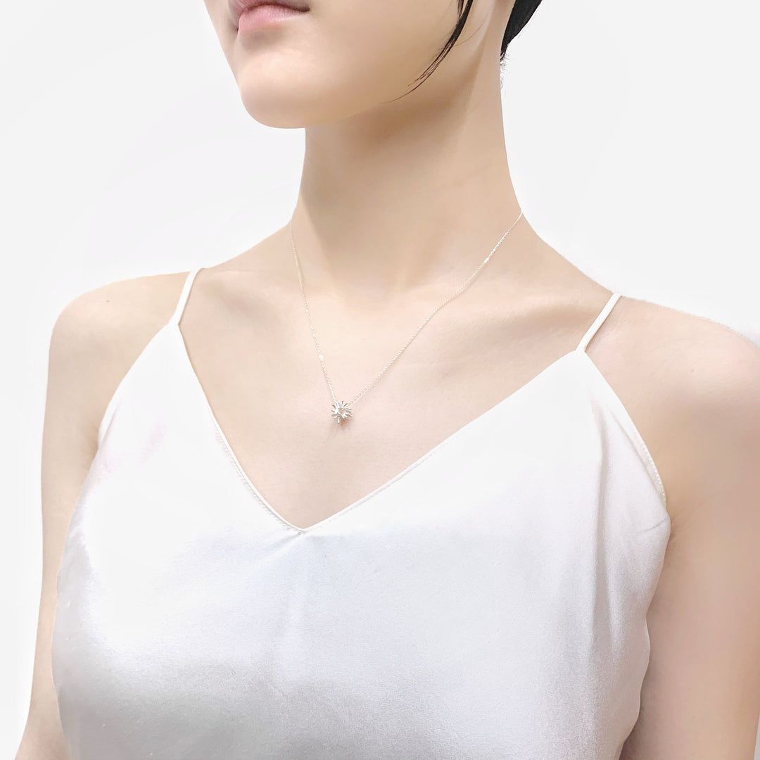 【即日発送可】スターダストネックレス(シルバー)