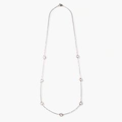 【即日発送可】ミニ ミモザ ネックレス60／(シルバー)