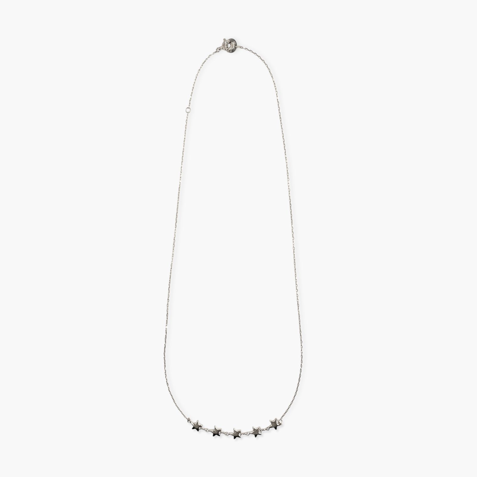 【即日発送可】スターネックレスS (シルバー)