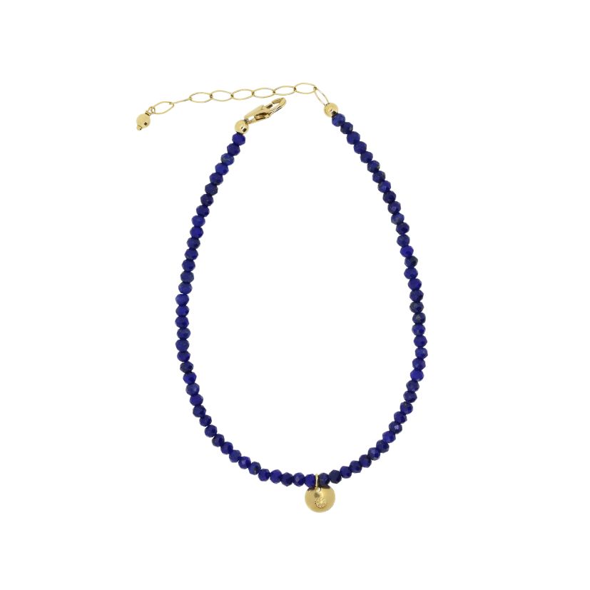 【フェア限定】アミュレット ブレスレット(ラピスラズリ) (K18)＊現品限り