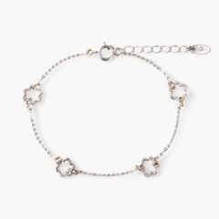 【即日発送可】ミニ ミモザ ブレスレット(シルバー)