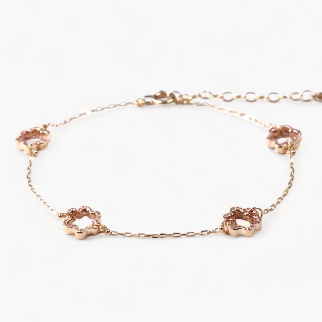 【即日発送可】ミニ ミモザ ブレスレット(K10)