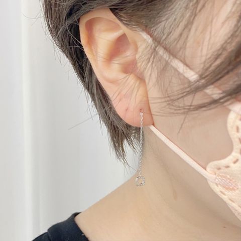新垣結衣さん着用ダイヤピアス 【Timeless ones】