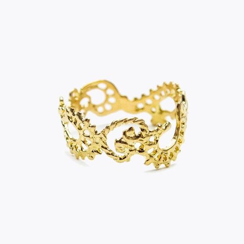 【即日発送可】スワトウSリング (K18)(13号)