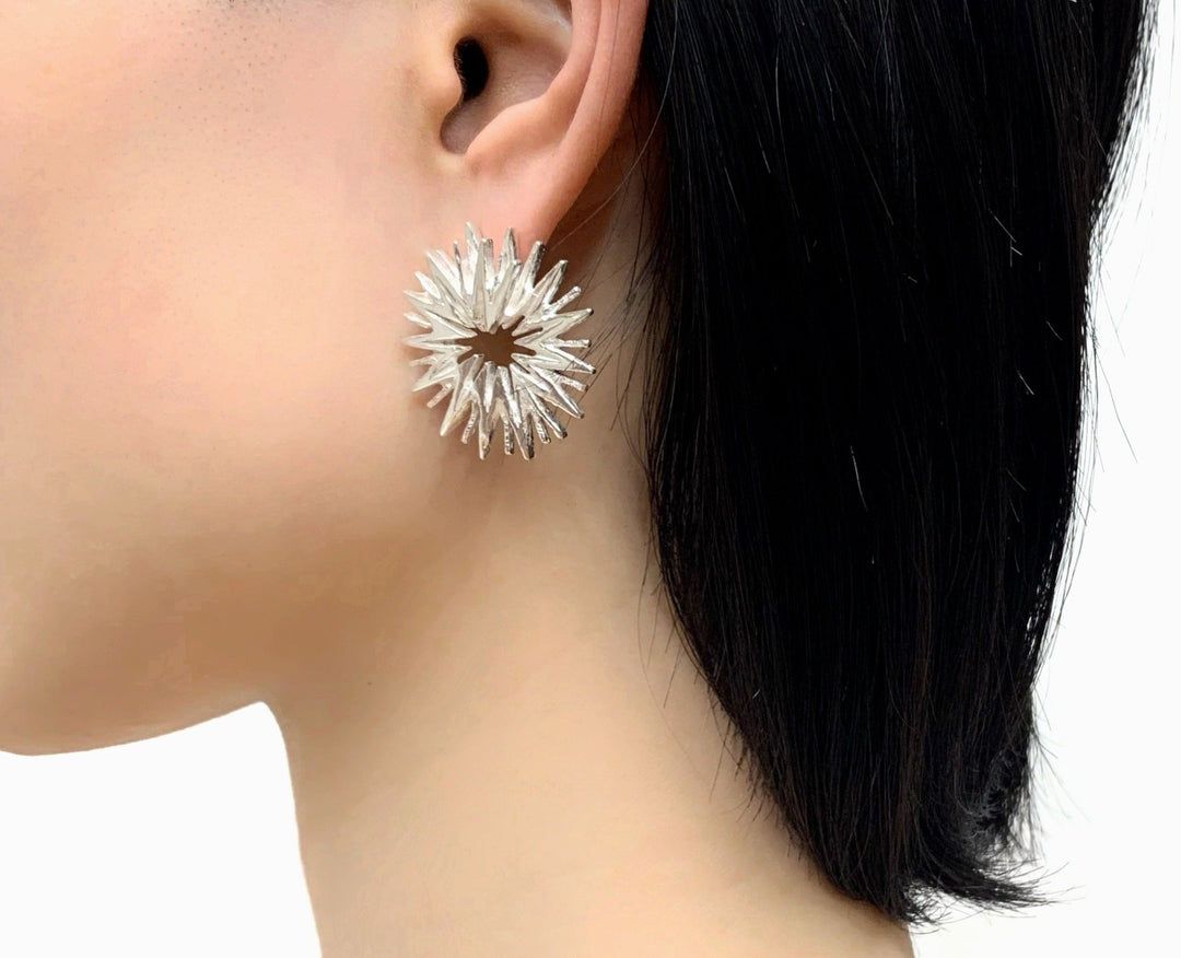 【フェア限定】カレイド ピアス L(シルバー)