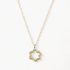 【即日発送可】ミニ ミモザ ネックレス (K18)