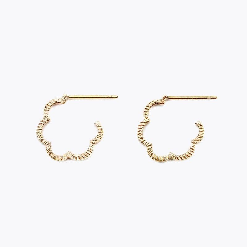 【即日発送可】ミモザピアス(S) (K10)