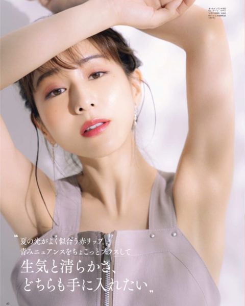 田中みな実さん着用VOCE8月号