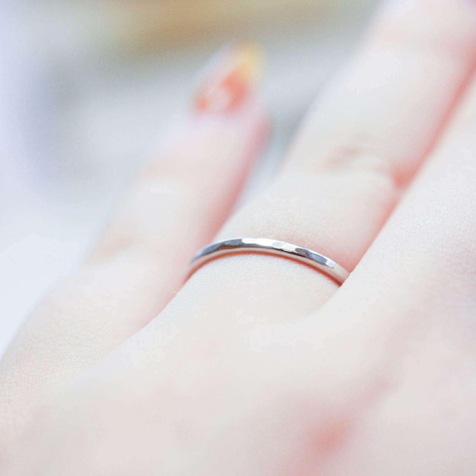 ポコポコリング 1.5mm / Pt900