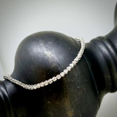 ダイヤモンドブレスレット(K18ホワイト)＊限定価格