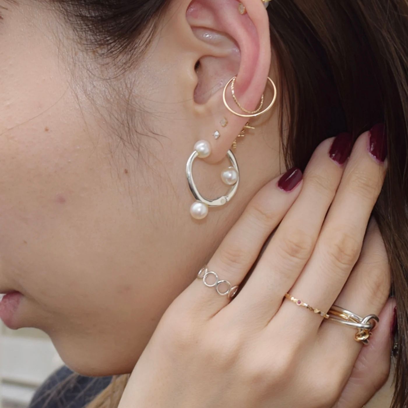 【受注商品】e.m. /イヤカフ/ 2002-ER45 /片耳用