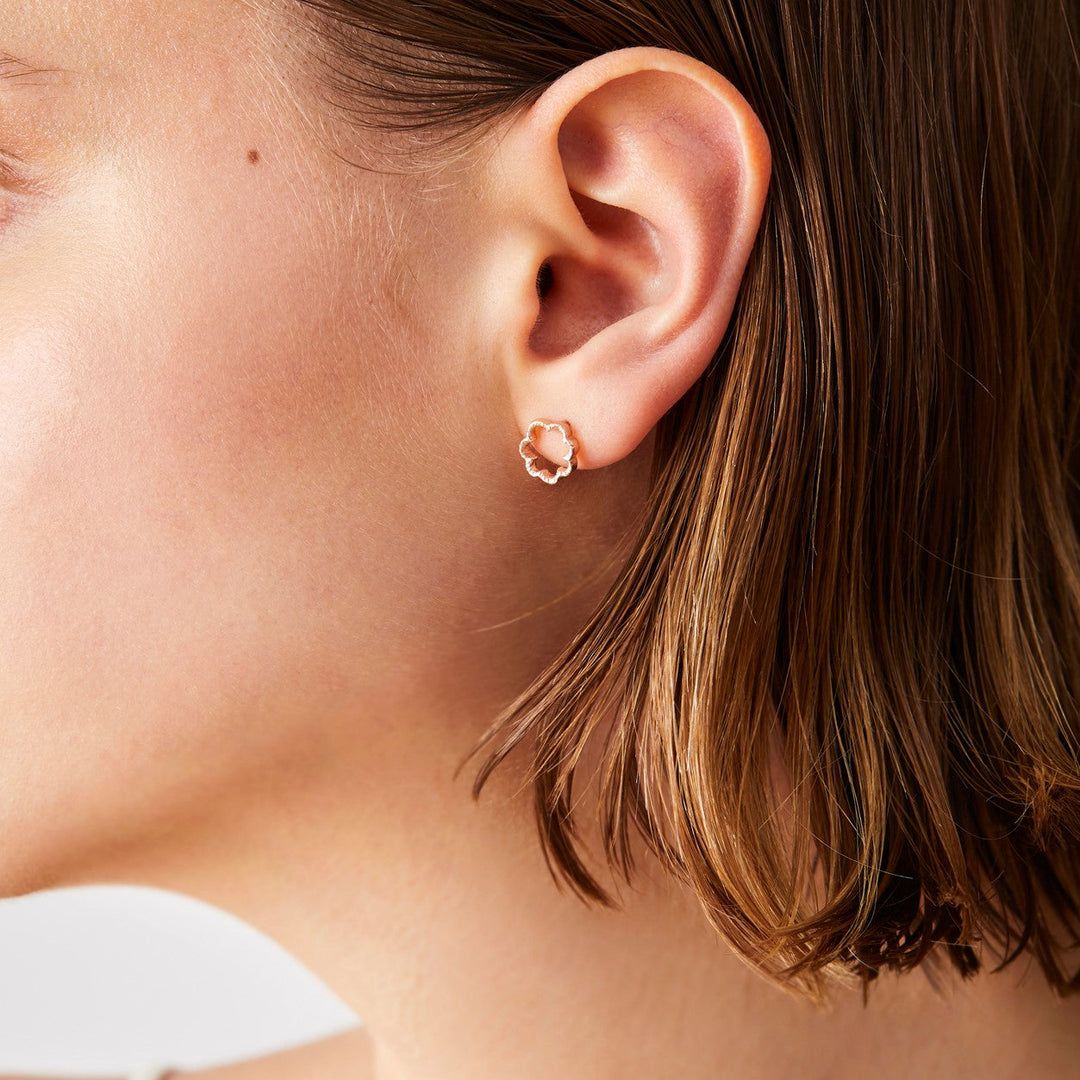 【即日発送可】ミモザピアス (K10)