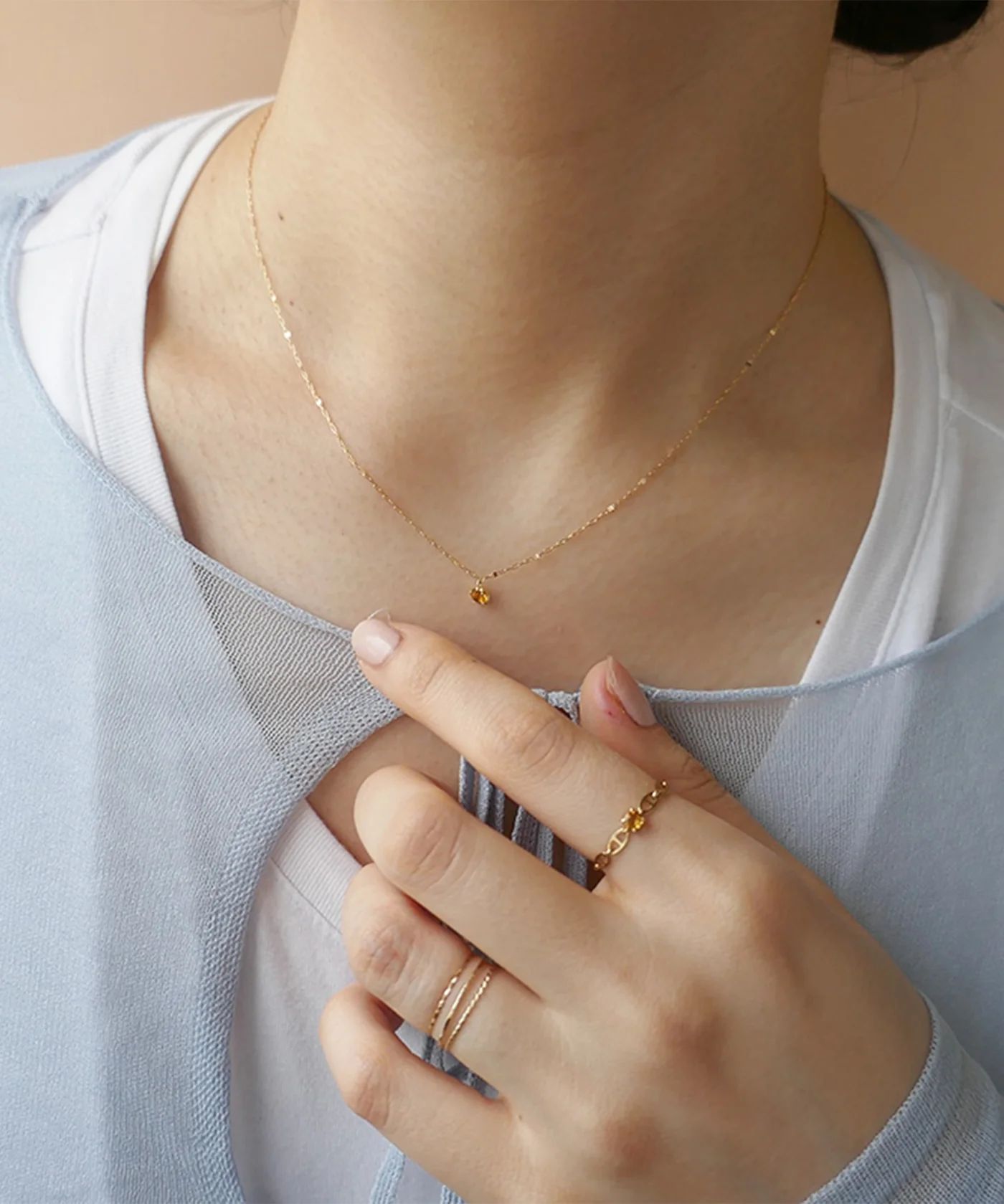 【受注商品】little emblemネックレス/LE-AN214