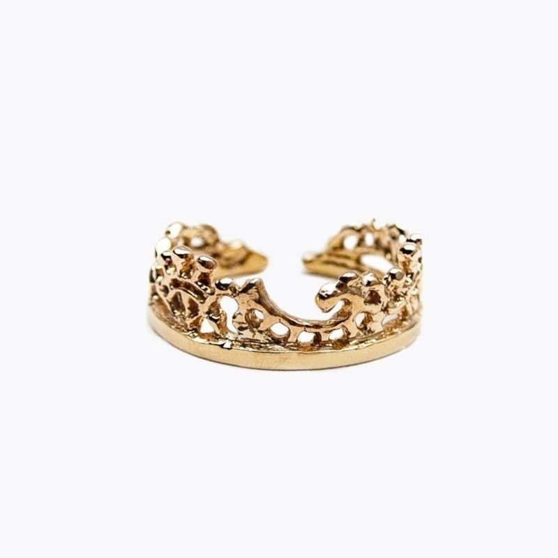 【即日発送可】フュージョンリング(S) フリーサイズ(K10PG)(K10GG)