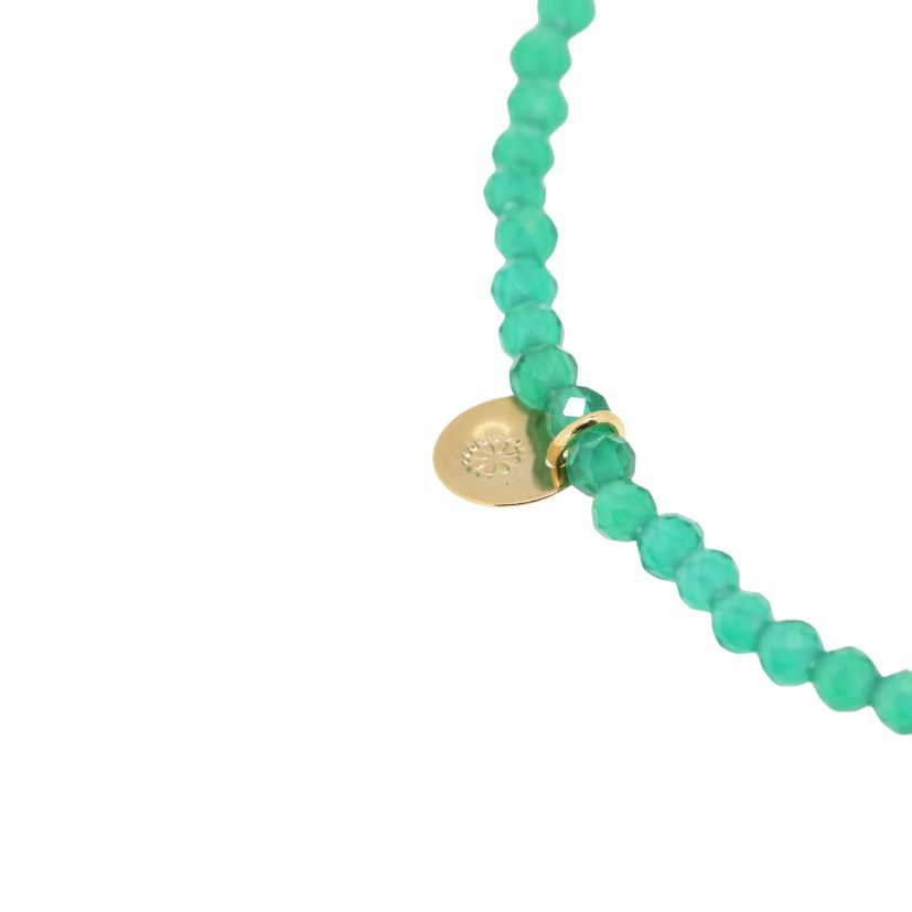 【フェア限定】アミュレットブレスレット(グリーンオニキス) (K18)＊現品限り