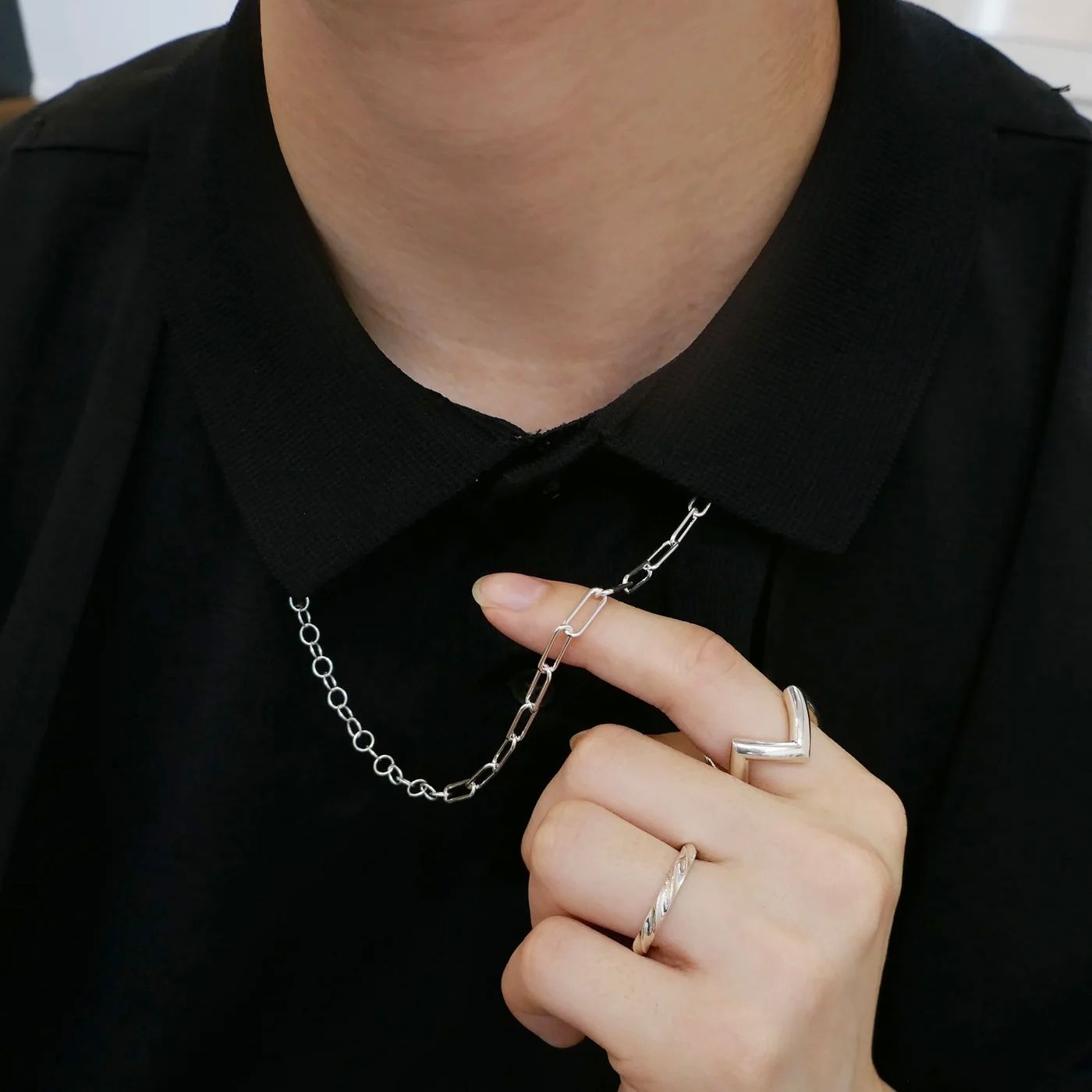 【即日発送可】e.m./ネックレス/2401-AN344