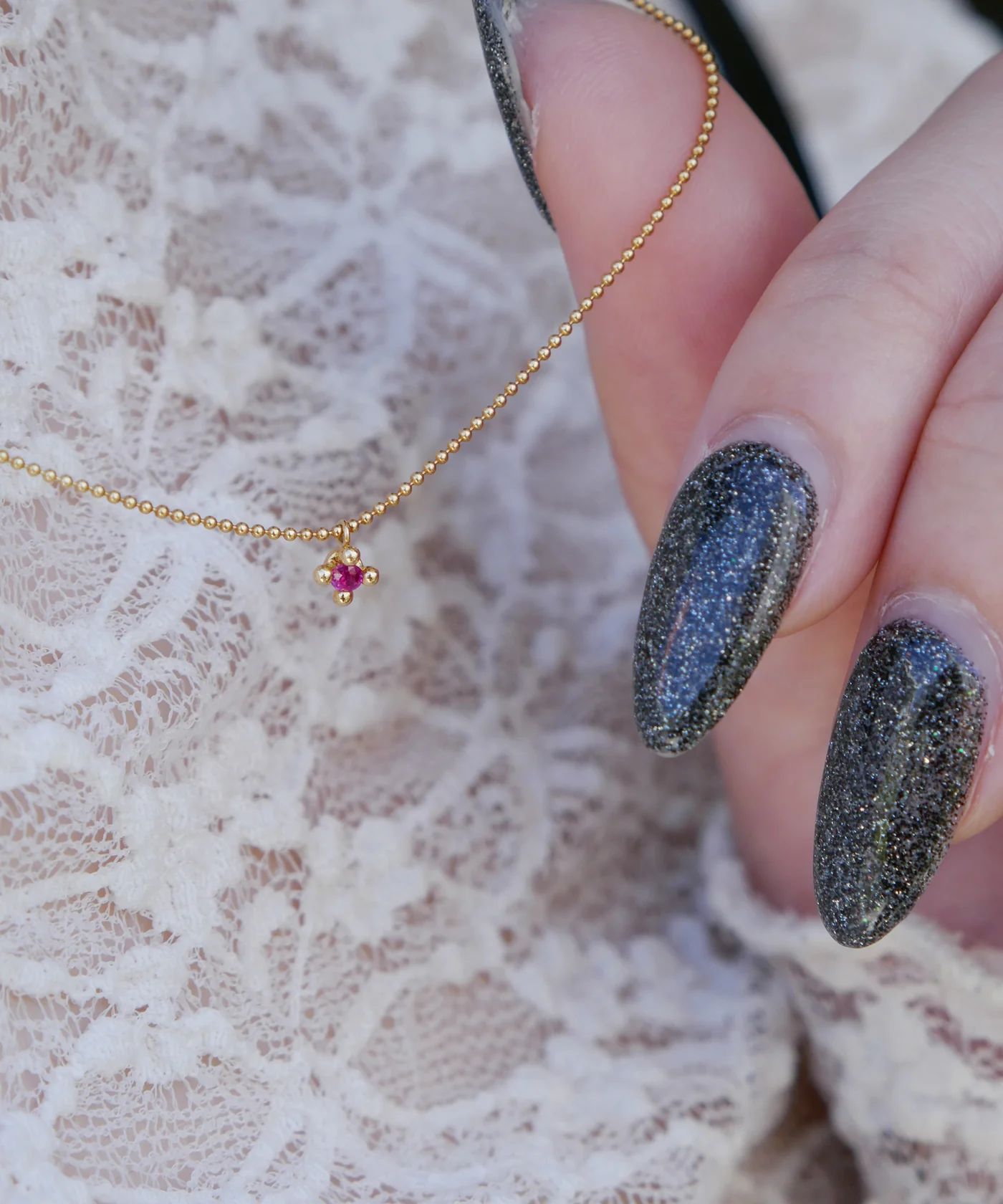 【受注商品】little emblemネックレス/LE-AN182