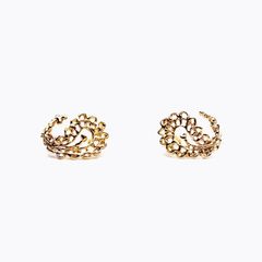 【即日発送可】ペイズリーピアス(K10)＊廃番商品