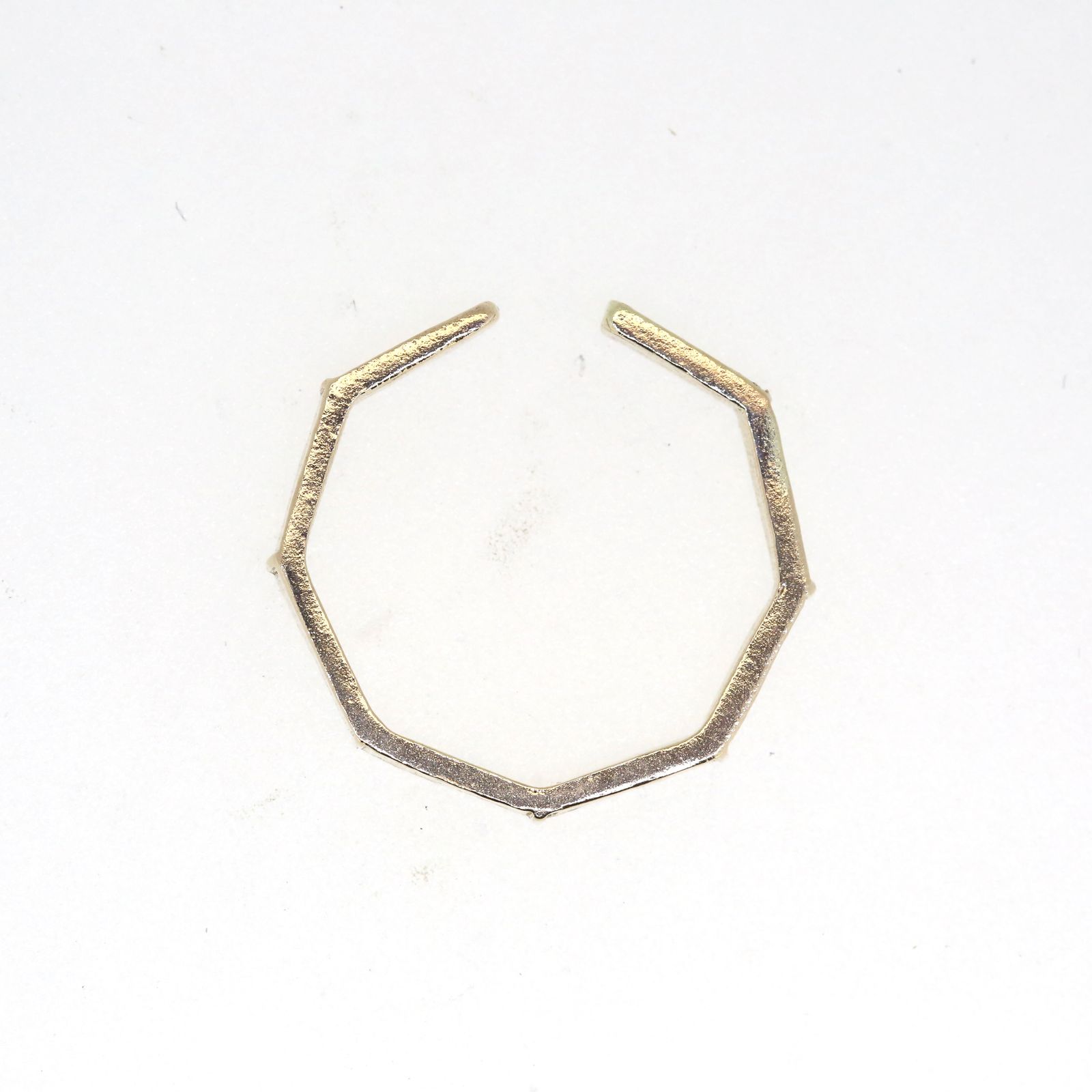 【即日発送可】グリッターインフィニティリング(K10)(13号)＊1点物のため現品かぎり