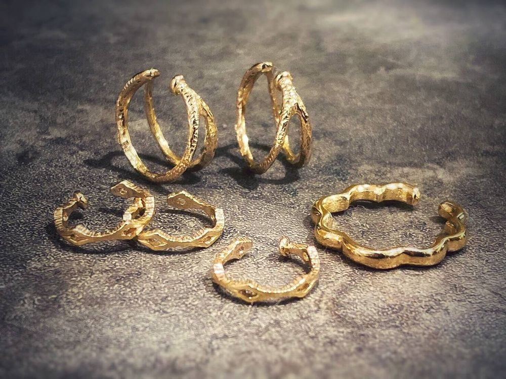 How to Ear Cuff イヤカフの付け方