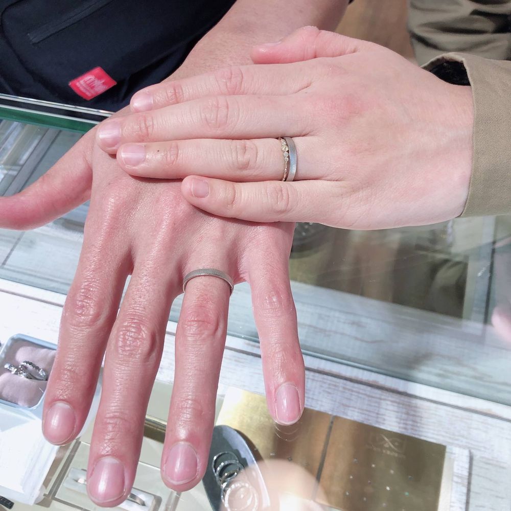 シルクのように柔らかく心地よい結婚指輪　 [Silky]