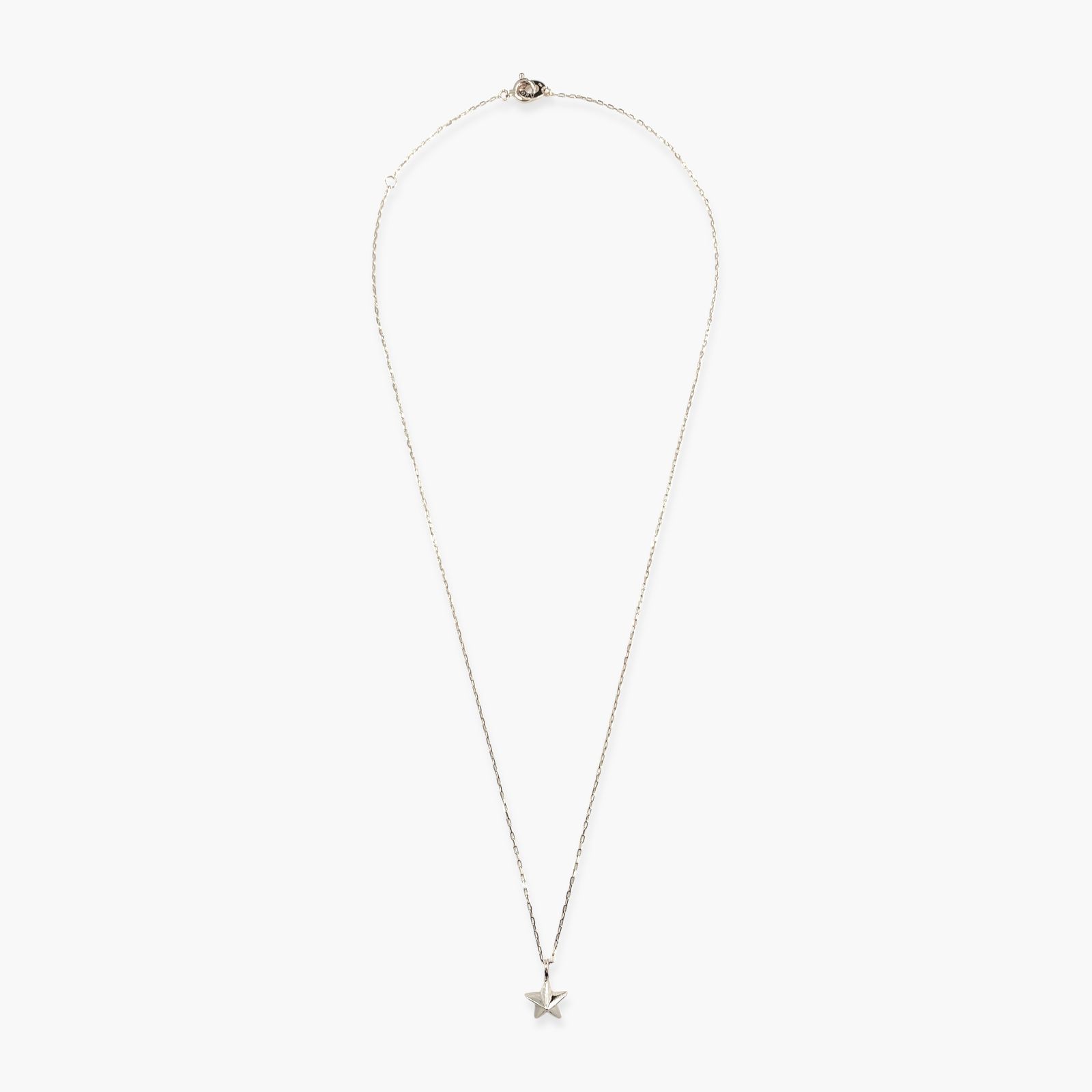 【即日発送可】スターネックレス (シルバー)